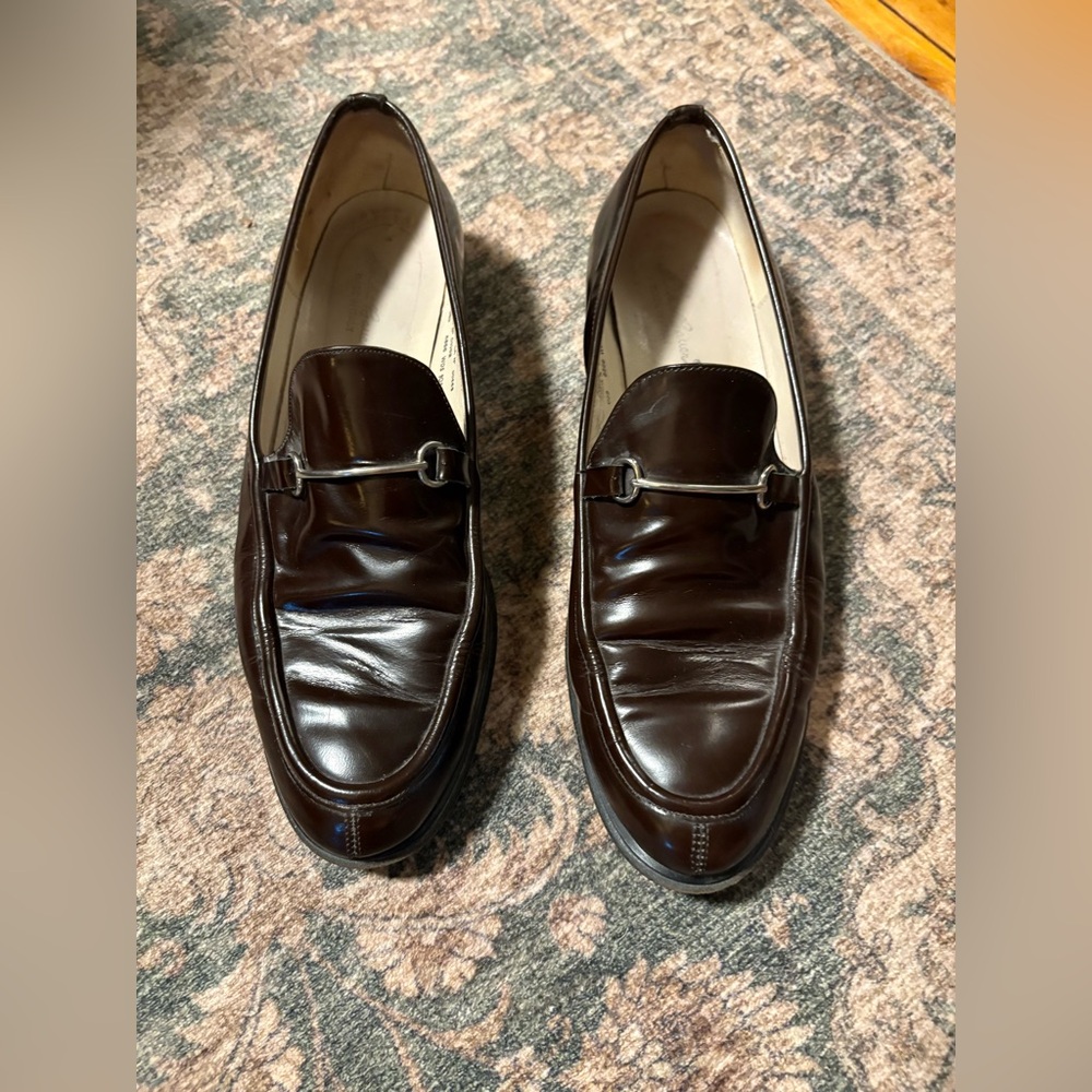 Eddie Bauer Women's Brown Leather Loafers